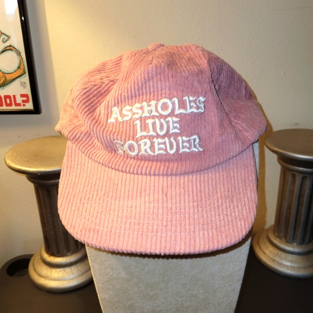 EUC live forever Corduroy snap back hat